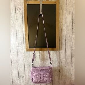 ❤️ Lug Samba Brushed Sugarplum Convertible Crossbody Wallet Purple